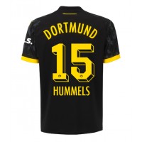 Stroje piłkarskie Borussia Dortmund Mats Hummels #15 Koszulka Wyjazdowej 2023-24 Krótki Rękaw